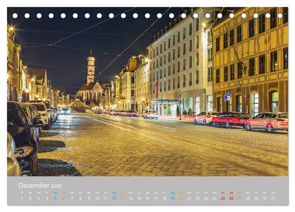 Produktbild: Augsburg - Stadt der Renaissance (Tischkalender 2026 DIN A5 quer), CALVENDO Monatskalender