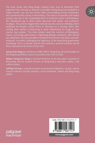 Produktbild: The Dynamics of Peaceful and Violent Protests in Hong Kong