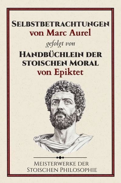 Produktbild: Selbstbetrachtungen von Marc Aurel gefolgt von Handb&uuml;chlein der stoischen Moral von Epiktet