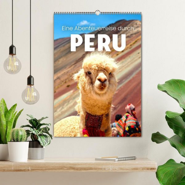 Produktbild: Eine Abenteuerreise durch Peru (Wandkalender 2026 DIN A2 hoch), CALVENDO Monatskalender