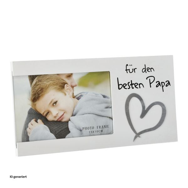 Produktbild: HTI-Living Bilderrahmen 15 x 10 mit Spruch "F&uuml;r den Besten Papa"