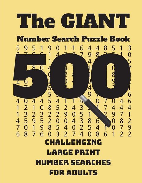 Produktbild: The Giant Number Search Puzzle Book