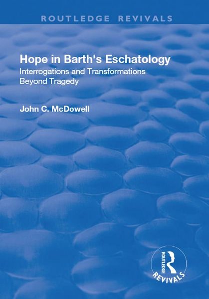 Produktbild: Hope in Barth's Eschatology