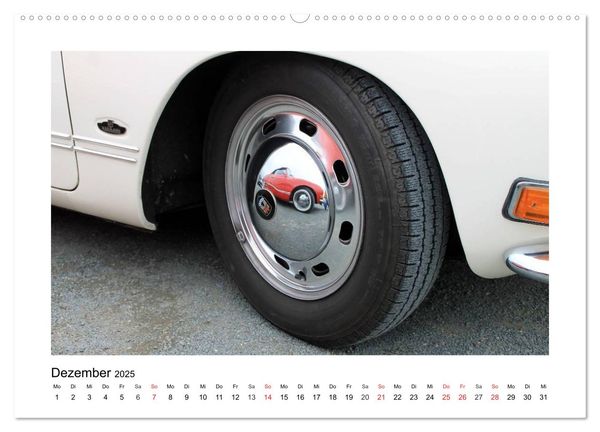 Produktbild: Eine Legende lebt, der Karmann-Ghia (Wandkalender 2025 DIN A2 quer), CALVENDO Monatskalender