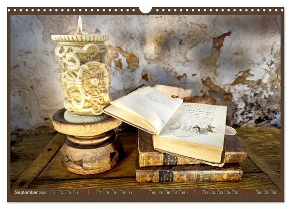 Produktbild: Wabi Sabi: All die sch&ouml;nen alten Dinge (Wandkalender 2026 DIN A3 quer), CALVENDO Monatskalender