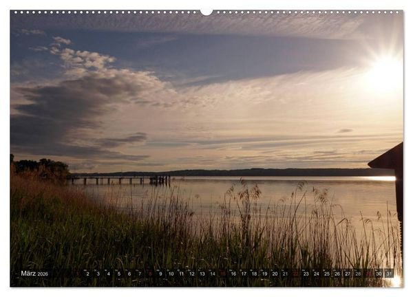 Produktbild: Seest&auml;rke - Der Ammersee (hochwertiger Premium Wandkalender 2026 DIN A2 quer), Kunstdruck in Hochglanz
