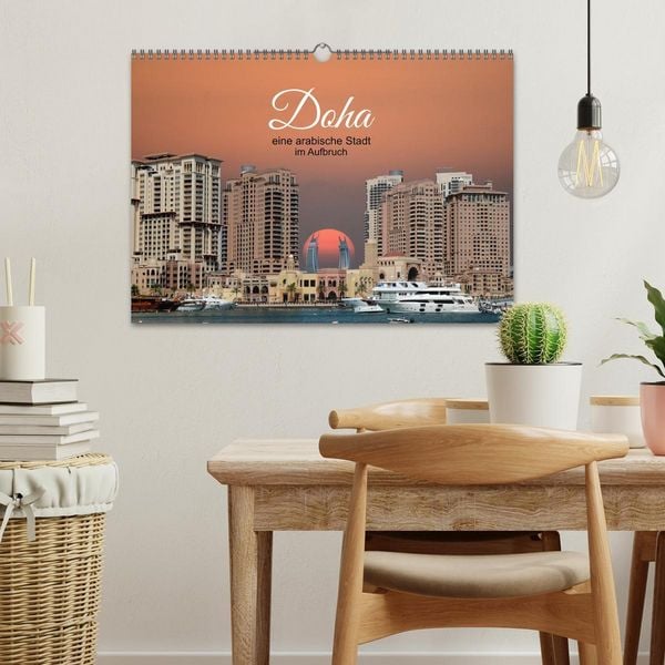 Produktbild: Doha, die arabische Welt im Aufbruch (Wandkalender 2026 DIN A3 quer), CALVENDO Monatskalender