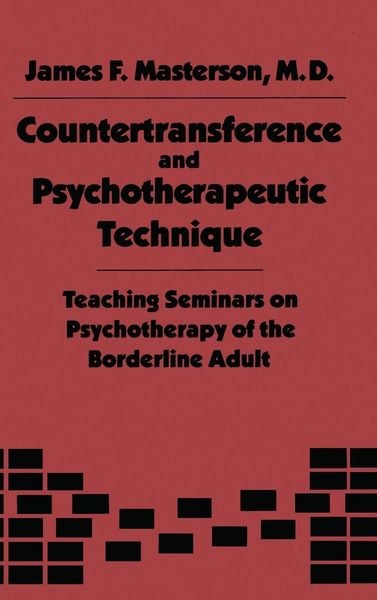 Produktbild: Countertransference and Psychotherapeutic Technique