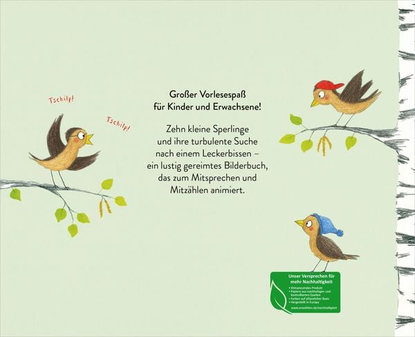 Produktbild: 10 kleine Sperlinge
