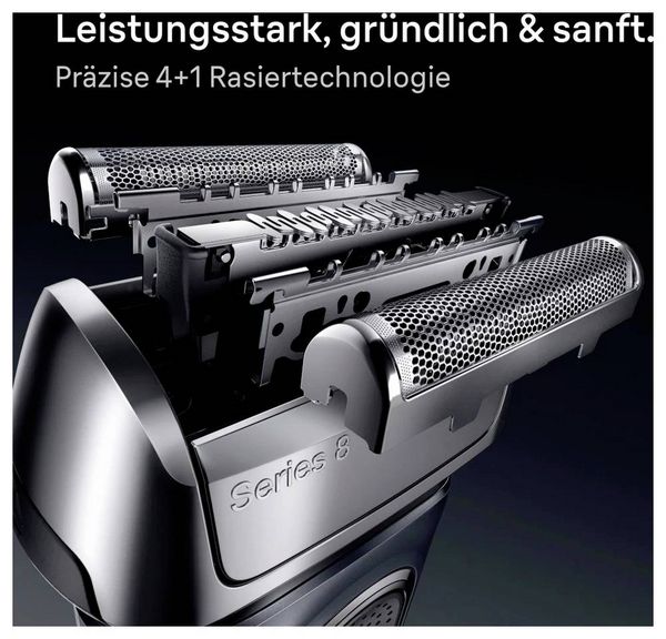 Produktbild: Braun Scherkopf Schwarz, Edelstahl 1St.