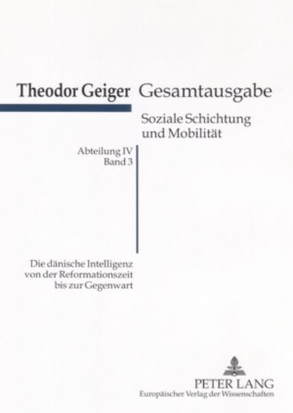 Die dänische Intelligenz von der Reformationszeit bis zur Gegenwart, Taschenbuch von Klaus Rodax, Peter Lang GmbH, Internationaler Verlag der