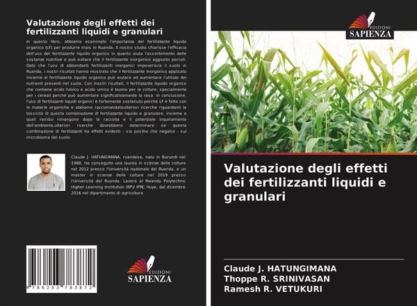 Produktbild: Valutazione degli effetti dei fertilizzanti liquidi e granulari