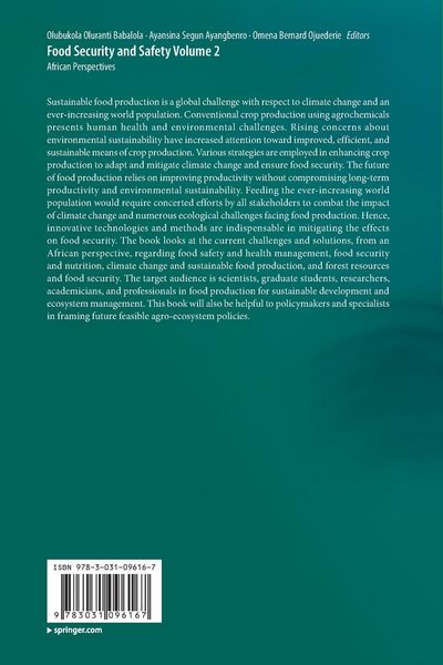 Produktbild: Food Security and Safety Volume 2