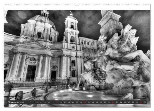 Produktbild: ROM (hochwertiger Premium Wandkalender 2026 DIN A2 quer), Kunstdruck in Hochglanz