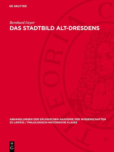 Produktbild: Das Stadtbild Alt-Dresdens