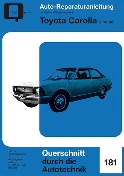 Toyota Carolla 1100 / 1200, Taschenbuch von , Bucheli, 9783716822135