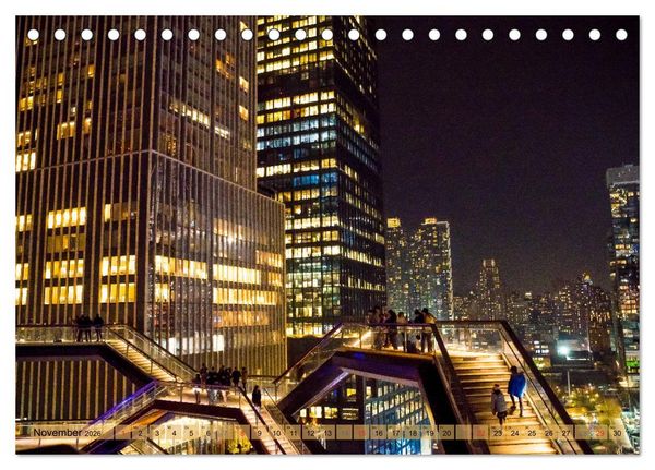 Produktbild: New York - Stadt der Wolkenkratzer (Tischkalender 2026 DIN A5 quer), CALVENDO Monatskalender