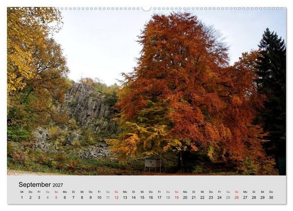 Produktbild: Saarland - unbekannte Sch&ouml;nheit (hochwertiger Premium Wandkalender 2027 DIN A2 quer), Kunstdruck in Hochglanz