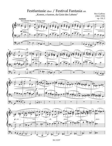 Produktbild: Orgelmusik zu Himmelfahrt, Pfingsten und Trinitatis