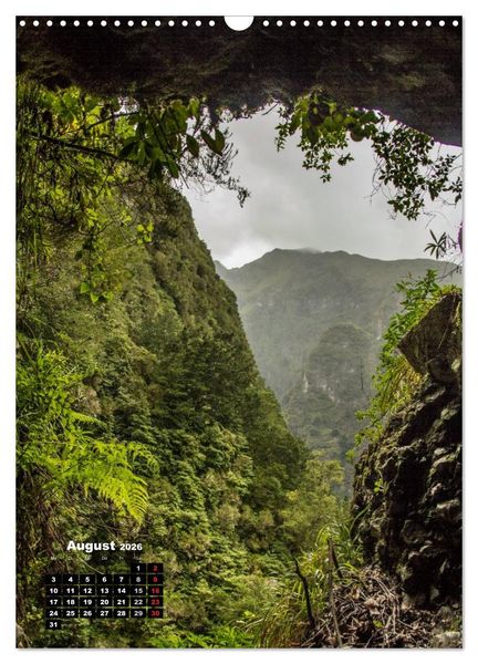 Produktbild: Levadas - Wasserwege auf Madeira (Wandkalender 2026 DIN A3 hoch), CALVENDO Monatskalender