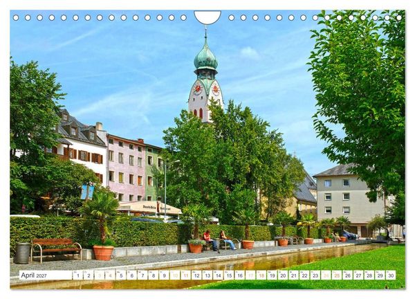 Produktbild: Rosenheim - Die Stadt vor den Bergen (Wandkalender 2027 DIN A4 quer), CALVENDO Monatskalender