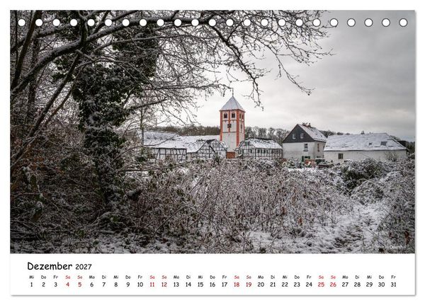 Produktbild: Heimat Entdecken - Odenthal im Bergischen Land (Tischkalender 2027 DIN A5 quer), CALVENDO Monatskalender