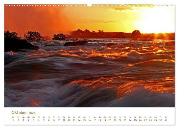 Produktbild: VICTORIAF&Auml;LLE Wunder der Natur (Wandkalender 2026 DIN A2 quer), CALVENDO Monatskalender