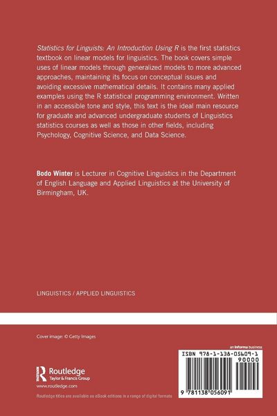 Produktbild: Statistics for Linguists