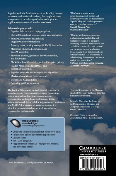Produktbild: Probability, Random Processes, and Statistical Analysis