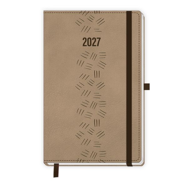 Produktbild: TR&Ouml;TSCH - Taschenkalender A6 Soft Touch Premium Sand 2027