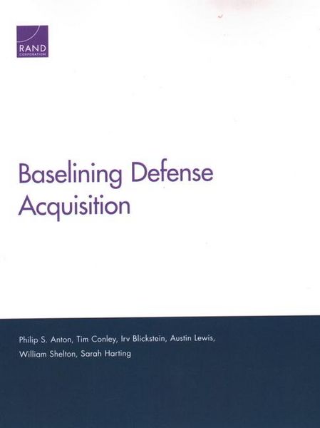 Produktbild: Baselining Defense Acquisition