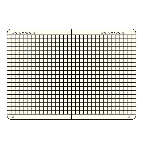 Produktbild: Notizbuch Pocket A6 kariert Softcover schwarz
