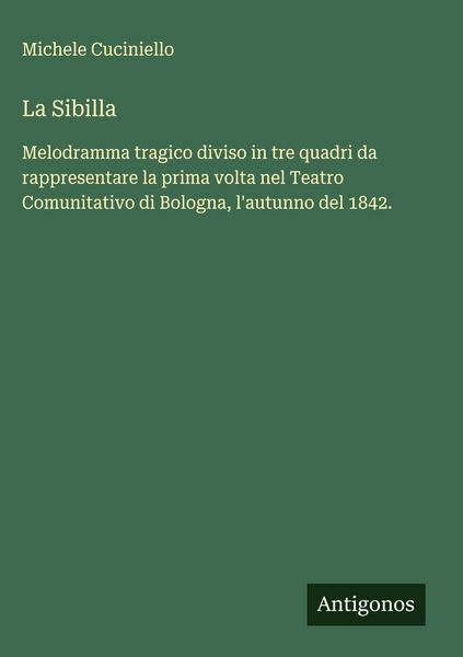 Produktbild: La Sibilla