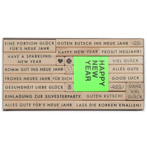 Produktbild: Stempelset Happy New Year