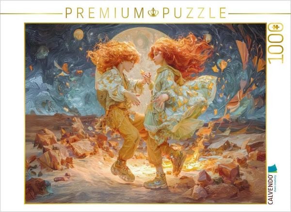 Produktbild: CALVENDO Puzzle Anmutige Menschen | 1000 Teile Lege-Gr&ouml;&szlig;e 64x48cm Foto-Puzzle f&uuml;r gl&uuml;ckliche Stunden