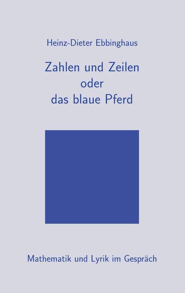 Produktbild: Zahlen und Zeilen oder das blaue Pferd