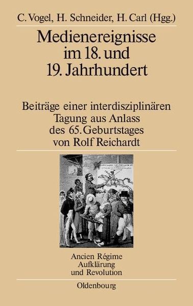 Produktbild: Medienereignisse im 18. und 19. Jahrhundert