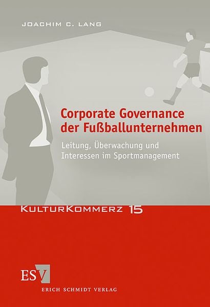 Produktbild: Corporate Governance der Fu&szlig;ballunternehmen