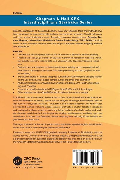 Produktbild: Bayesian Disease Mapping
