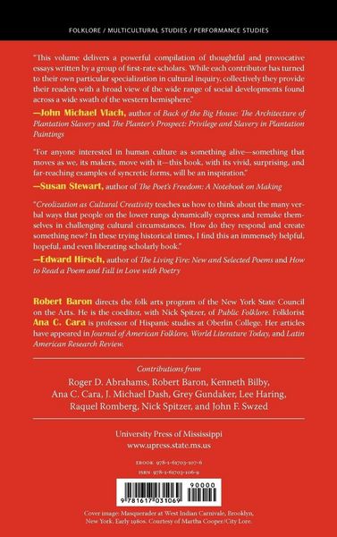 Produktbild: Creolization as Cultural Creativity
