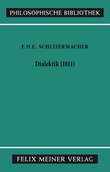 Produktbild: Dialektik (1811)