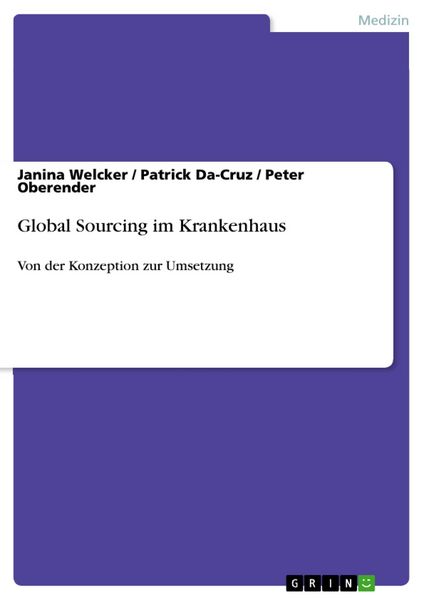 Produktbild: Global Sourcing im Krankenhaus