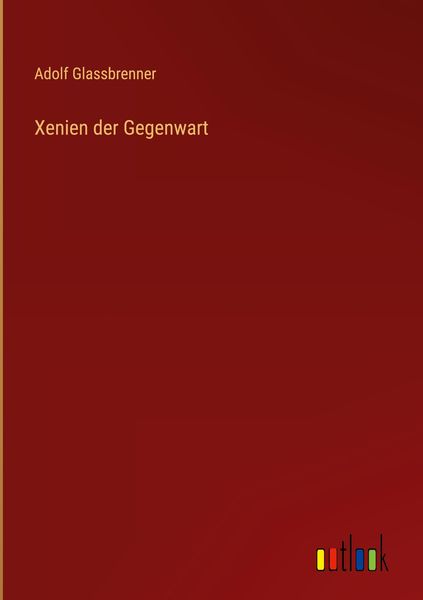 Produktbild: Xenien der Gegenwart