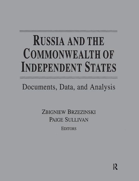 Produktbild: Russia and the Commonwealth of Independent States