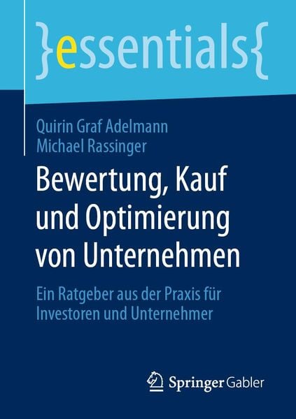 Produktbild: Bewertung, Kauf und Optimierung von Unternehmen