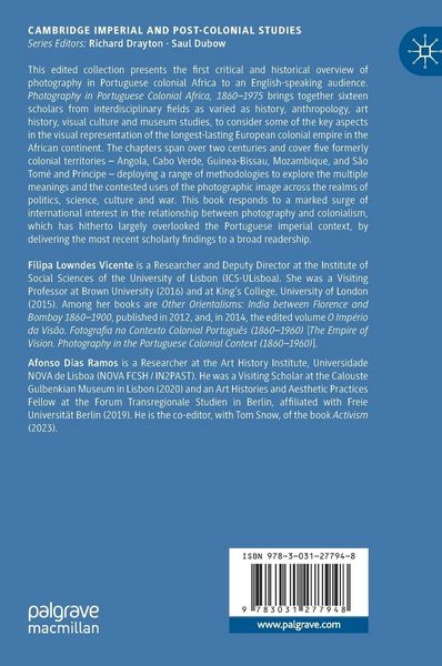 Produktbild: Photography in Portuguese Colonial Africa, 1860&ndash;1975