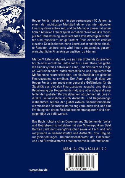 Produktbild: Hedge Fonds, Banken und Finanzkrisen
