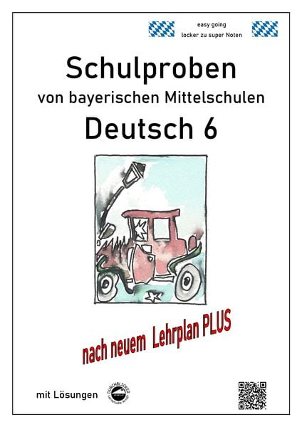Produktbild: Deutsch 6, Schulaufgaben bayerischer Mittelschulen mit L&ouml;sungen nach LehrplanPLUS