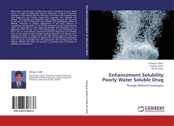 Produktbild: Enhancement Solubility Poorly Water Soluble Drug