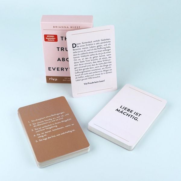 Produktbild: The Truth About Everything &ndash; 55 Impulse, die dir helfen, dein wahres Ich zu erkennen